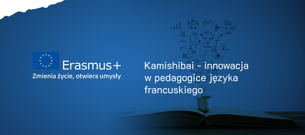 Baner tekstowy - Kamishibai - innowacja w pedagogice języka francuskiego