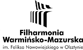 Logo Filharmonia Warmińsko-Mazurska