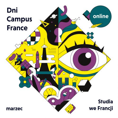 plakat Dni Campus France