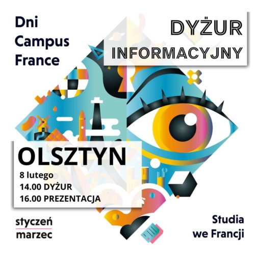 ulotka informacyjna Dni Campus France